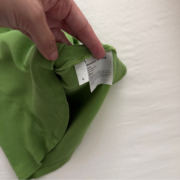 Reformation One Shoulder Ribbed Top - Picture 3 of 5